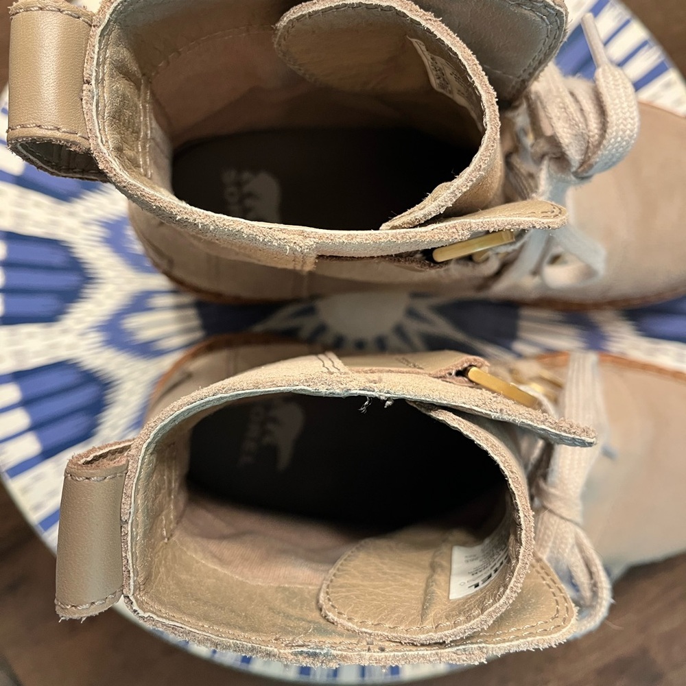 Sorel Women's Joan Now Tan Lace-Up Boots - Picture 5 of 8